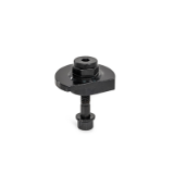 GN 918.2 - Clamping Bolts, Steel, Downward Clamping, Screw from the Back, Type SKB with hex