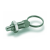 GN 717 - Stainless Steel-Indexing plungers, Type A without rest position (lifting ring), without lock nut