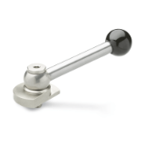 GN 918.6 Clamping Bolts, Stainless Steel, Downward Clamping, with Threaded Bolt