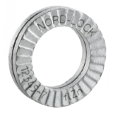 Codice 74992DP - Rondella NORDLOCK® in acciao con rivestimento in lamelle di Zinco Delta PROTEKT 600 HBS