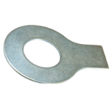 Model 75101 - Long tap washer DIN 93 - Zinc plated