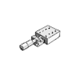 DT-801 - Linear Slide Bearings - Crossed Roller Positioning Stages, X Configuration