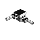 DT-802 - Linear Slide Bearings - Crossed Roller Positioning Stages, XY Configuration