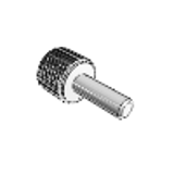 Captive & Panel Screws - Knurled Head without Slot