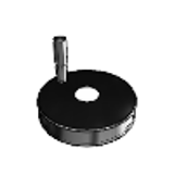 KHT-105 - Plastic Control Hand Wheels - With Handle