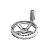 WSH-1 - Metal Straight Handwheel - With Handle