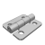 EV191-27 - Stainless Steel Stamped Single Waist Hole Hinges