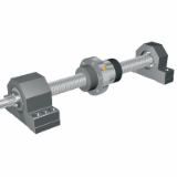 FLBU, PLBU, BUF - Support bearings for precision rolled ball screw