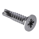 DIN 7504 O-Z - Self-drilling screws with tapping screw thread, form O