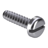 DIN 7971 F - Slotted pan head tapping screws, form F