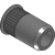 FTR-Z-INX-A2 - STAINLESS STEEL A2 KNURLED THREADED INSERTS REDUCED HEAD