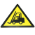 Caution Forklift Zone Floor Sign