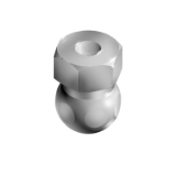 Ball Joint SS with Female Thread for Swivel Feet, Ball Joint 15