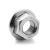 V.2EE - COLLAR NUTS DIN 6331 Inox A2 / S.S 304 or Inox A4 / S.S 316