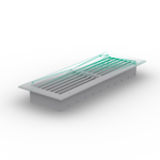 Inlet/Outlet grille LG-C - HoKa Inlet/Outlet grille made of PVC