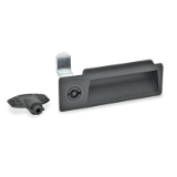 GN 731.2 - Latches with Gripping Tray, Operation with Socket Key, Form VDE with double bit