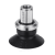 G-PT - Flat ribbed suction cup - stationary top vacuum port assembly
