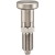 EH 22120. - Index Plungers with hexagon collar and locking, stainless steel