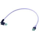 VB RJ45 LaR -DB RJ45 FRNC grey 1.0m