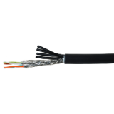 Hybridcable Cat.6 4x2xAWG26/7,4x1,5;500m