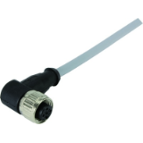 M12 Cable Assembly A-cod an/- f/- 2,0m