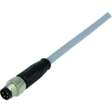 M8 Cable Assembly 4-poles st/- m/- 1,5m