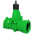 480-00 - Sewage water knife gate valve with sockets - BAIO® system