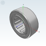 CA69AS - 标准型滚子轴承随动器·无内圈·圆柱型·分离型