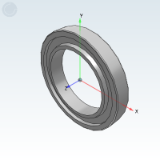 cah - 双列圆柱滚子轴承·外圈无挡边·圆柱孔型/圆锥孔型