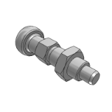 BG04C-D - Knob plunger - handle smooth type - coarse thread type