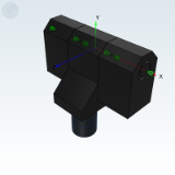 LD48A - Zinc alloy butterfly hinge convex
