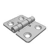 LD57CF - Spring butterfly hinge - conical hole type - flat type