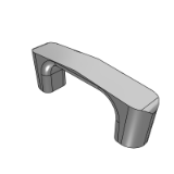LB04CL - Square handle - exterior type - with cover type