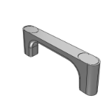 LB12GS - Square handle - angled cover type - exterior type