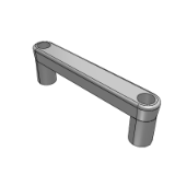 LB12W - Square handle - right angle with cover type - exterior type