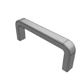 LB13R - Square handle - rounded corner type - interior type