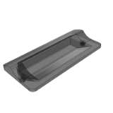 LB25GJ_GA_GB - Concealed handle - with fixed gasket type - built-in type