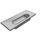 LB27A_B - Concealed handle - electromagnetic shielding type - built-in type
