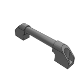 LB39N - Tubular handle - Round tube type - External installation type