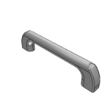 LB39R - Tube type handle - rounded corner type - external installation type