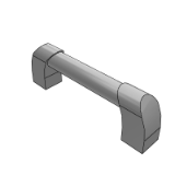 LB40P - Tube type handle - rounded corner type - interior type