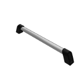 LB41LA - Tube type handle - round tube type - lightweight type - interior and exterior mounted type