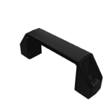LB51QQ - Anti static handle - square handle - exterior type
