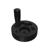 LK03 - Phenolic resin handwheel - Solid handwheel - Folding grip
