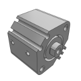 EA01_15~25 - Space saving type cylinder · horizontal bar · No magnet/with magnet · Cylinder diameter 12~25