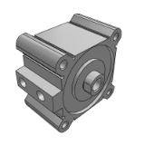 EA01_32~100 - Space saving type cylinder · horizontal bar · No magnet/with magnet · Cylinder diameter 32~100