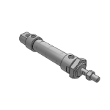 EA02AA - Stainless steel mini cylinder · single rod type · with magnet · cylinder diameter 16-40