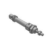 EA02BA - Stainless steel mini cylinder · single rod type · with magnet · cylinder diameter 12-25