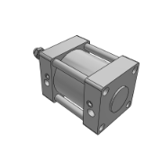 EA06BA-EA06CA - Medium standard cylinder - rodless/rodless (compact) - cylinder diameter 32-100