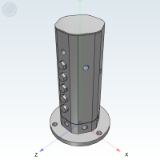 ED43AA - Precision type - multi loop rotary joint · pipe plug type
